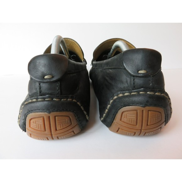 Cole Hann Somerset Venetian Driver Mocs C11402 Mens Sz 12 M Black Leather Golf - Picture 6 of 10